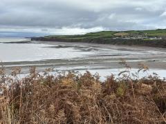 Looking back over St Audrie's Bay